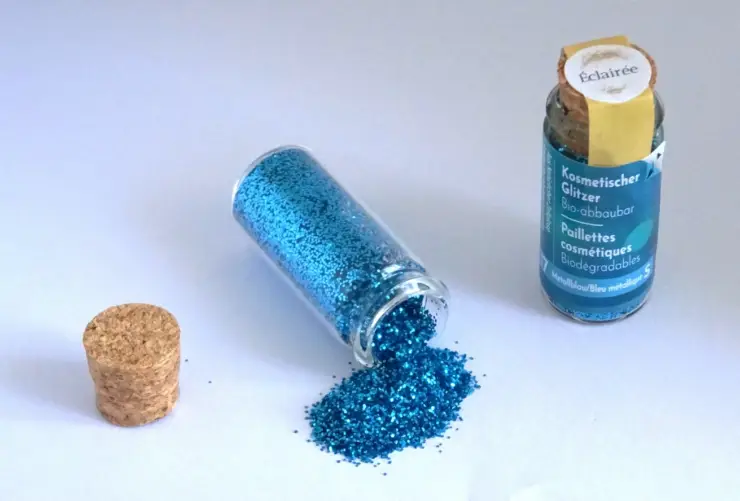 Éclairée Bionedbrydelig Glitter – Metallisk Blå (S) - Image 4