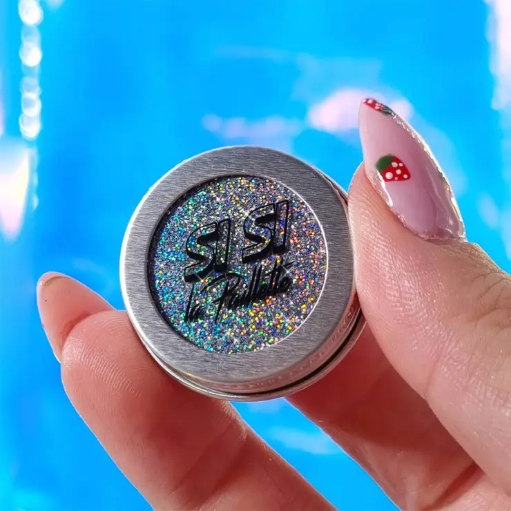 Si Si La Paillette – Sølv Holo Glitter (S)